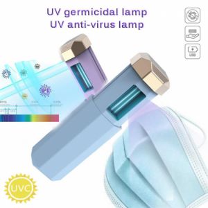 Mini UVC germicidní ultrafialová lampa s ozonem 